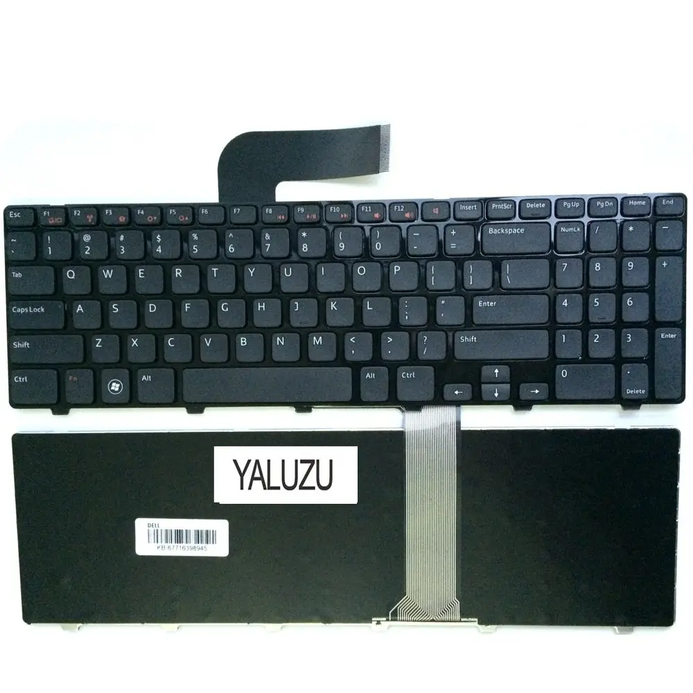  YALUZU English laptop keyboard For Dell For Inspiron 15R N5110 M5110 N 5110 US