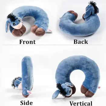 

1Pcs Travel 3D Animal Elephant Ring U Shaped Pillow Neck Body Support Head Rest Pillows Decorative Cushion Gifts Pillow