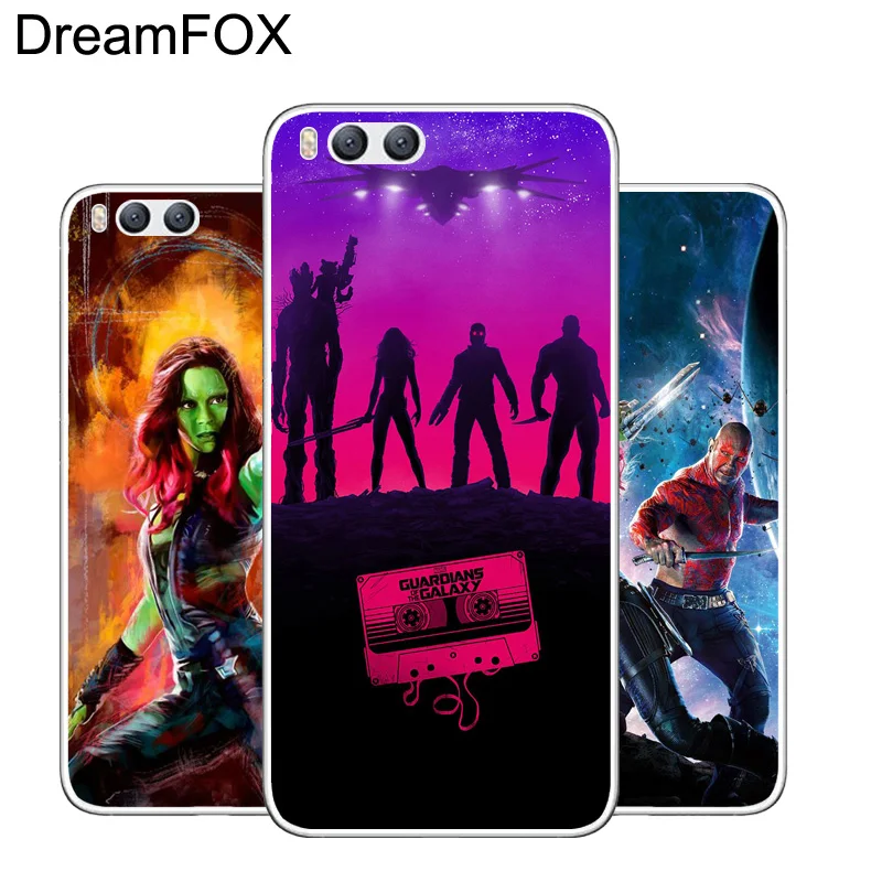 DREAMFOX L532 Guardians Мягкий ТПУ силиконовый чехол для Xiaomi Redmi Note 3 4 5 Plus 3S 4A 4X 5A Pro Global |