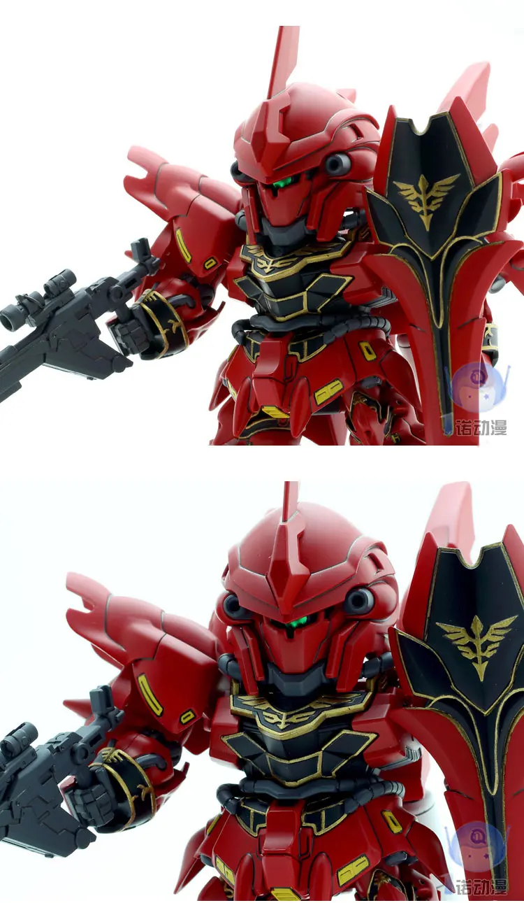 SD Gundam модель милый NZ-999 NEO ZEONG GUNDAM Sinanju UC Единорог мобильный костюм детские игрушки