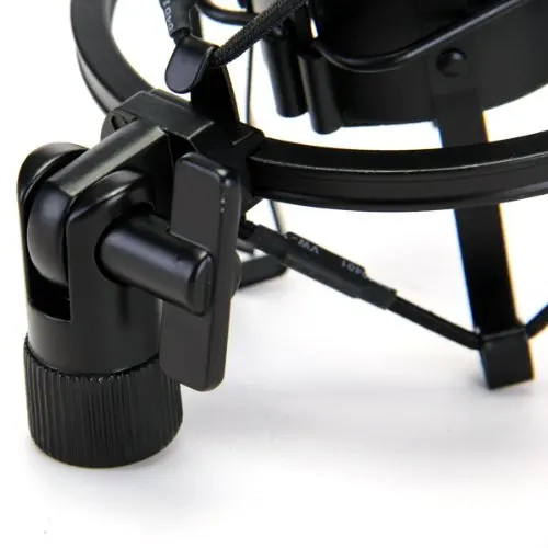 Топ поддержка подвеска для микрофона Micro Noir Anti Choc Shock Mount Pour Studio