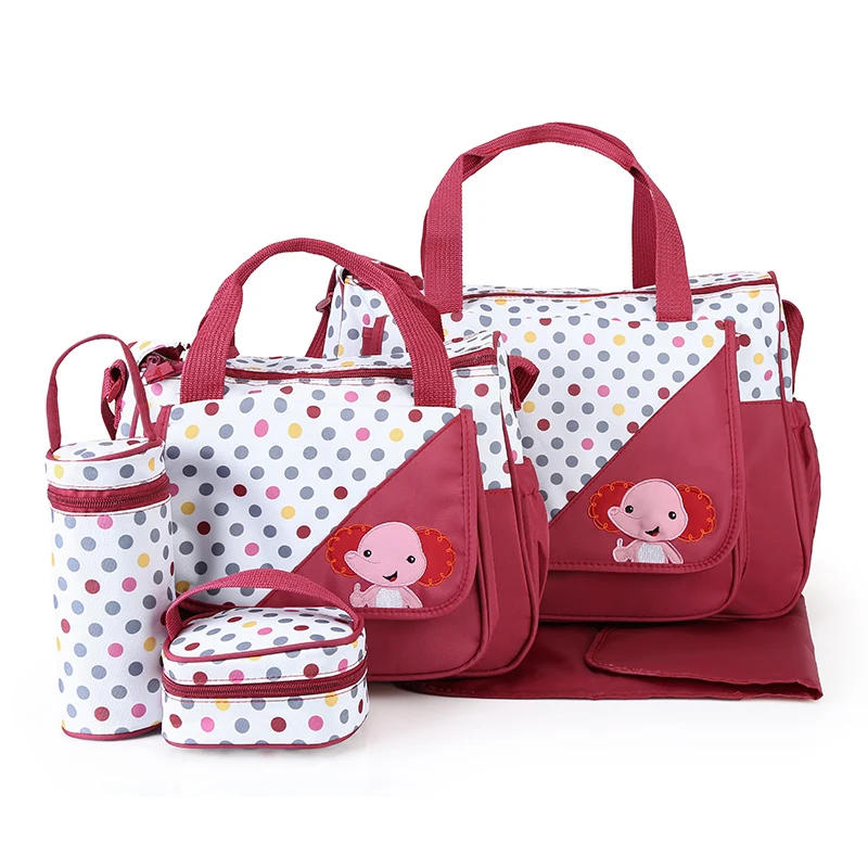 MOTOHOOD 5 шт. детские сумки для подгузников для мам, сменные сумки для подгузников, наборы для мам, сумка для коляски, органайзер 30*43*14 см