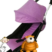 yoya Stroller Accessories for Baby stroller Seat + Sun Shade Cover Pram Buggy OXFORD yoya Organizer Cushion Pad Sunshade Canopy