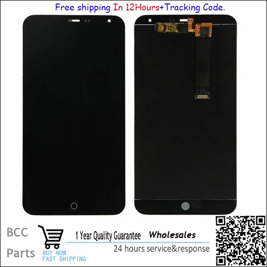 Тест ok! Для meizu4 MX4 Черный или белый ЖК-дисплей + Touch screen Digitizer в наличии. бесплатная