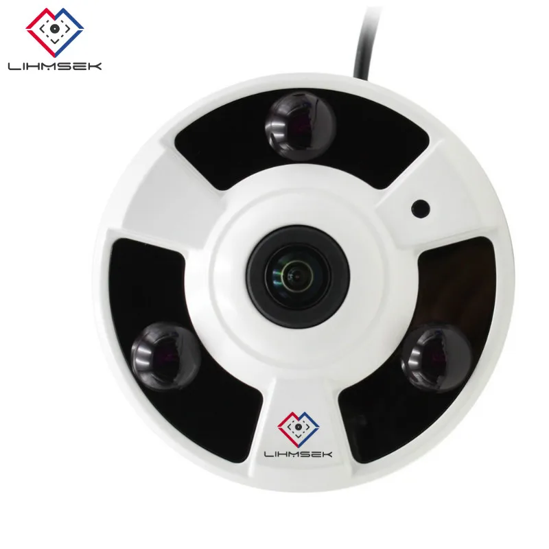 Lihmsek Sony 700TVL 360 градусов широкоугольный панорамный купол рыбий глаз аналоговая