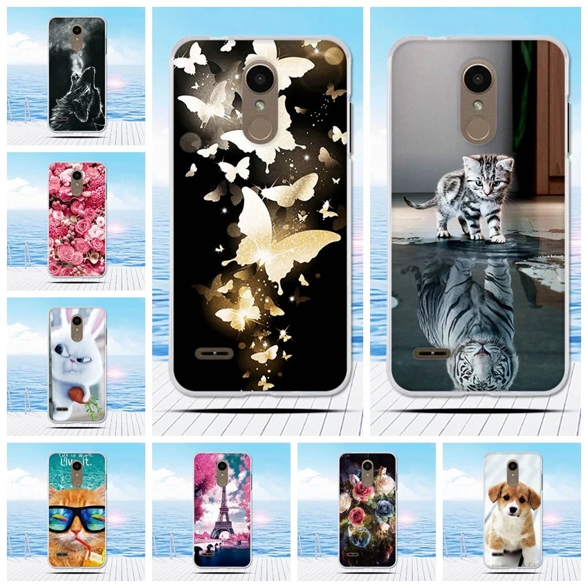 

for LG K8 2018 TPU Fitted Case 5.0 inch Soft TPU Ultra Thin Silicone for LG K9 Case k8 2018 Cell Phone Cover Cartoon Printing