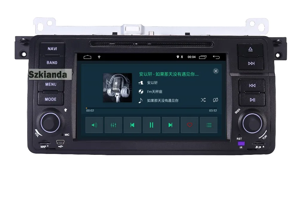 Заводская цена 2 Din Android 9,0 автомобильный DVD gps Navi для BMW E46 M3 Wifi 3g Bluetooth Радио RDS USB SD рулевое колесо камера