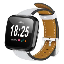 CARPRIE Замена кожаный браслет ремешок Браслет для Fitbit часы Versa аксессуары умный ремешок
