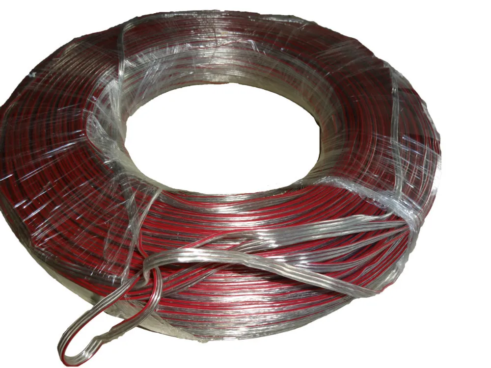 

50m/lot 3pin 18AWG(25pcs 0.14wires) transparent cable for led pixel module;with good cold resistance ability