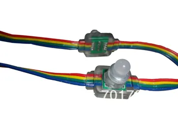 

DC12V RGB dump node;100pcs a string;injection type;IP66