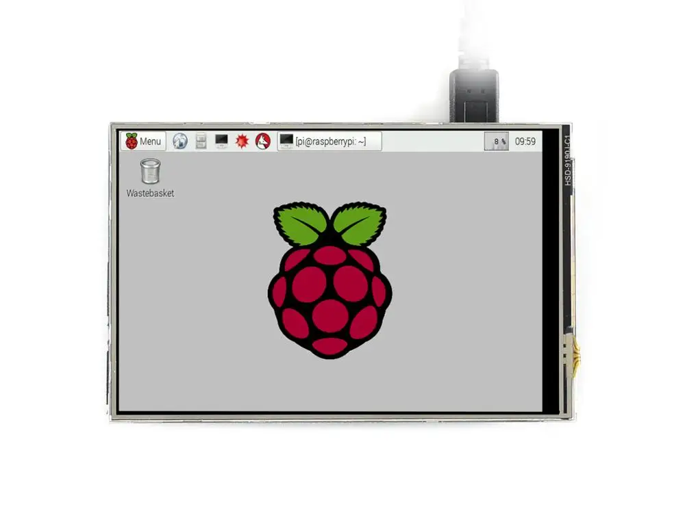 Waveshare 4-дюймовый RPi LCD (C) 480x320 сенсорный экран TFT предназначен для Raspberry Pi 125 МГц
