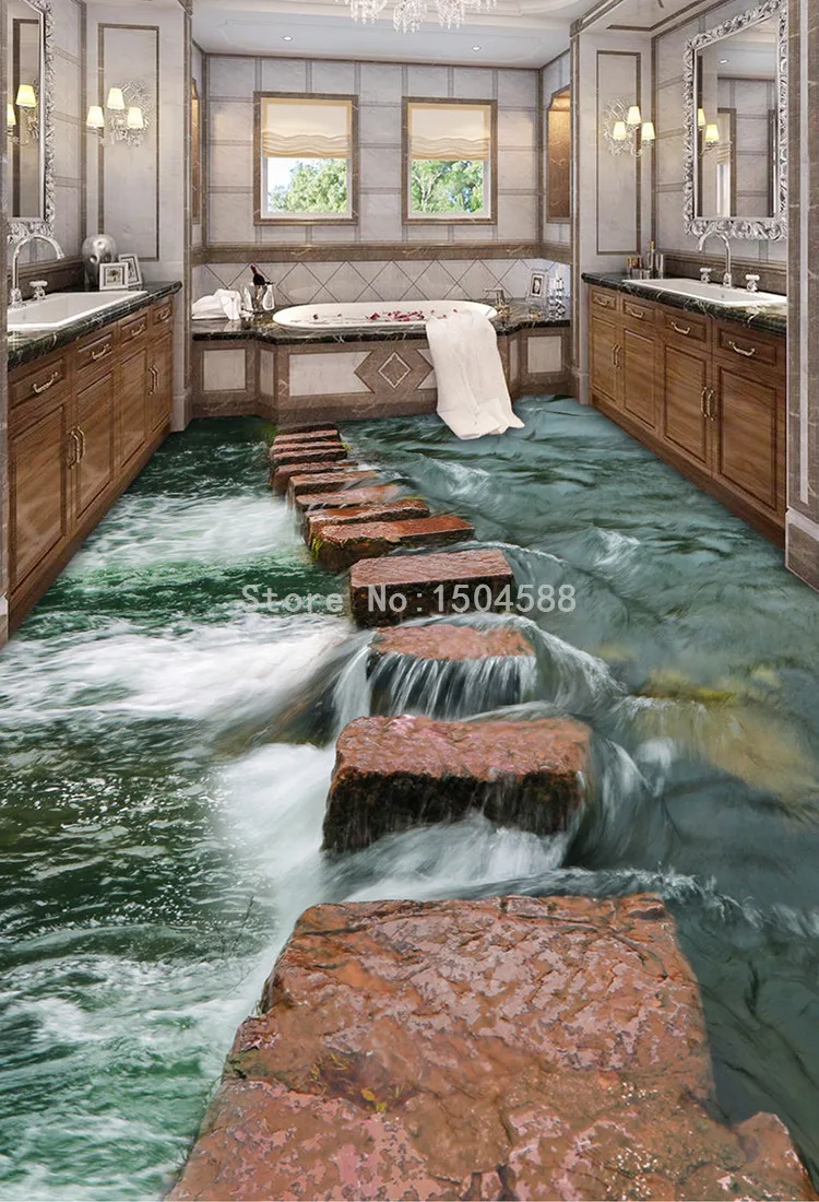 Papel de parede clássico com telhas e