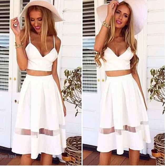 two piece sun dresses