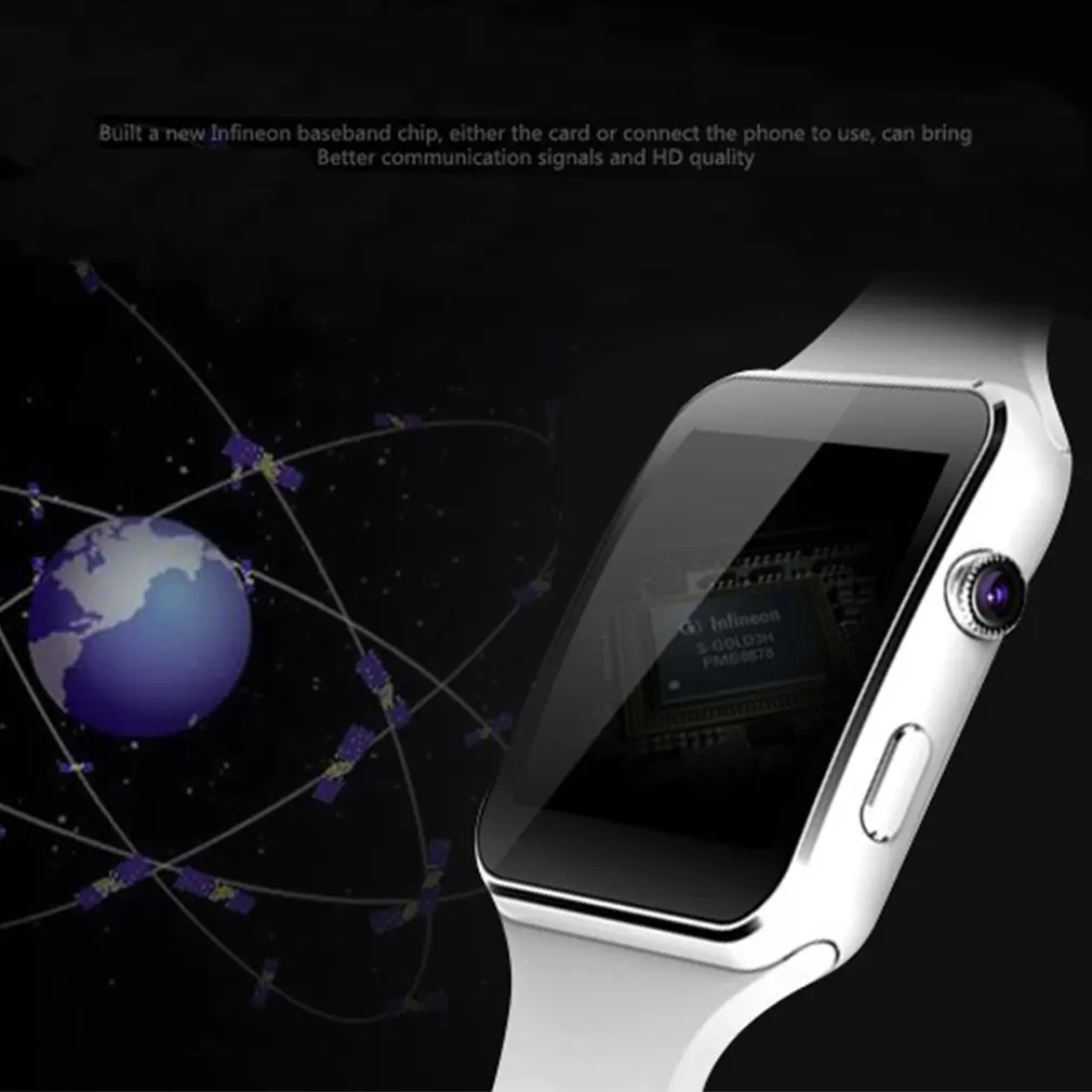 X6 Смарт часы с камерой сенсорным экраном Поддержка sim карты TF Bluetooth Smartwatch Whatsapp