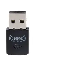 Мини 300 Мбит/с USB RTL8192 Wifi ключ беспроводной адаптер Wi-Fi приемник сетевая антенна 802,11 n/g/b Wifi LAN адаптер для стола