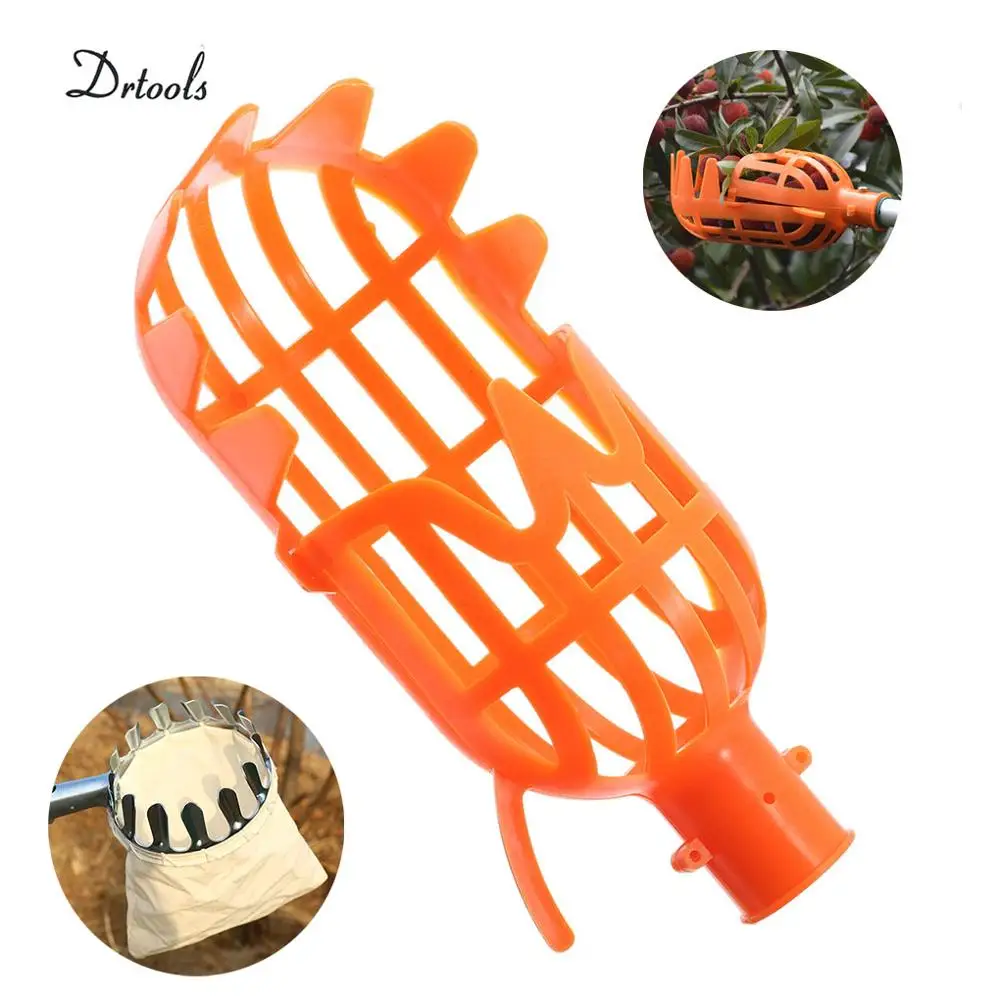 Plastic Orange Fruit Picker without Pole Fruit Catcher Gardening Pick Tools V7P5 Plastic Orange Fruit Picker without Pole Fruit Catcher Gardening Pick Tools V7P5