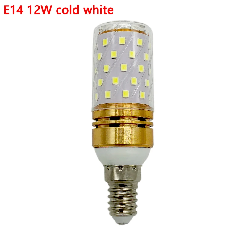 Без мерцания E14 E27 AC85V-265V 8 Вт 12 Вт 16 Вт Светодиодная лампа в форме кукурузы светильник 3 цвета температура лампы лампада Bombillas заменить галогенные лампы
