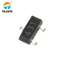 50 шт. TL431 SOT TL431A SOT-23 431 SOT SMD новый регулятор напряжения IC