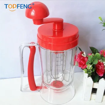 

TOPGENG Baking Pastry Tools Manual Cake Batter Dispenser Pancake Machine Cupcake Cream Separator Tool Cake Dough Dispenser Mixi