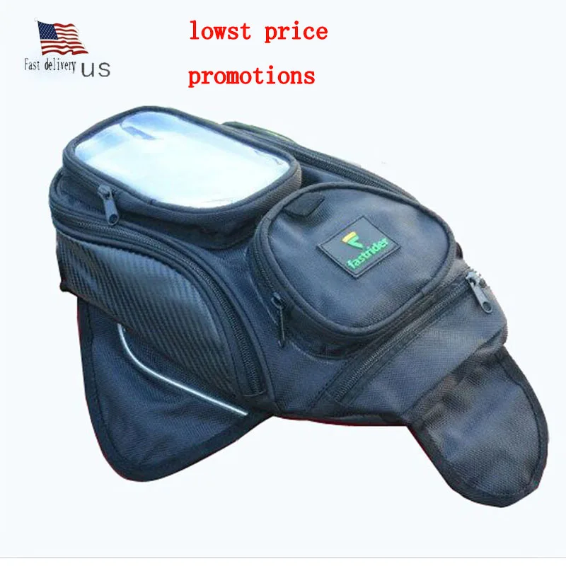 

Fast delivery 2017Motorcycle bag big screen phone bag outdoor warterproof motorcycle tank bags top quality Magnetic fuel package