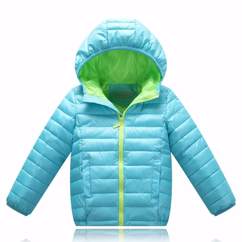 Menino e Menina Cabolsa com Capuz Menino para Baixo Crianças Outerwear Inverno Quente Algodão-acolchoado Roupas Jaqueta Criança 5-11 Anos 17 Mamãe e Bebê