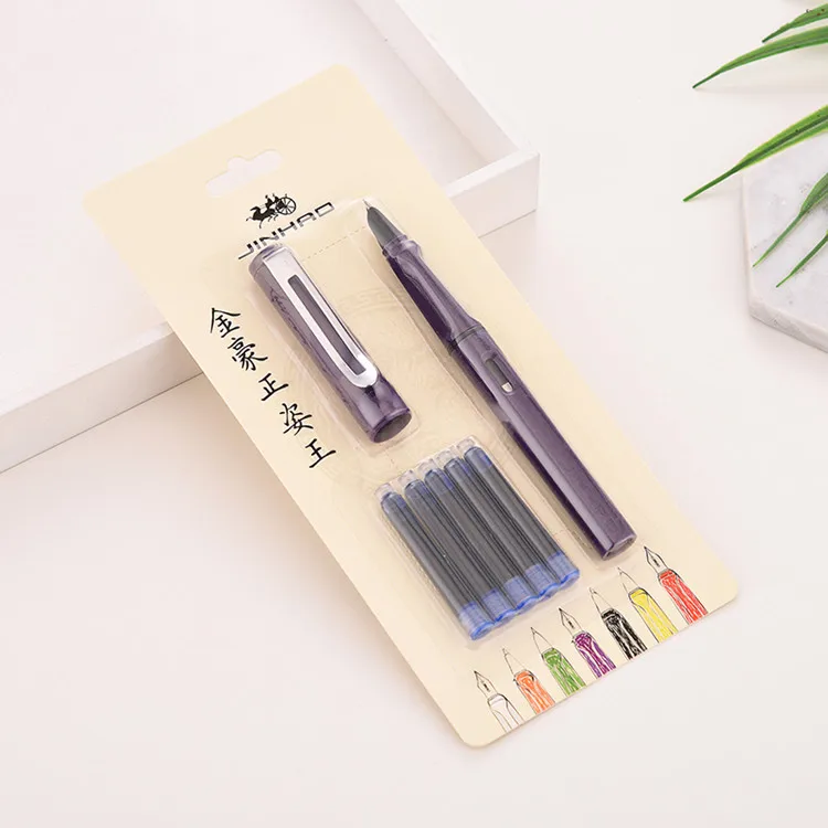 Jinhao599a-fountain-pen-pluma-estilografica-de-tinta-pluma-estilogr-fica-student-plastic-ink-pen-for-writing(8)