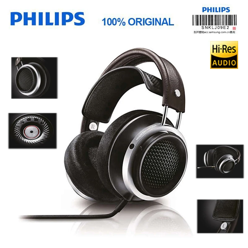 Профессиональная гарнитура Philips X1s высокого качества с поддержкой сердца музыки