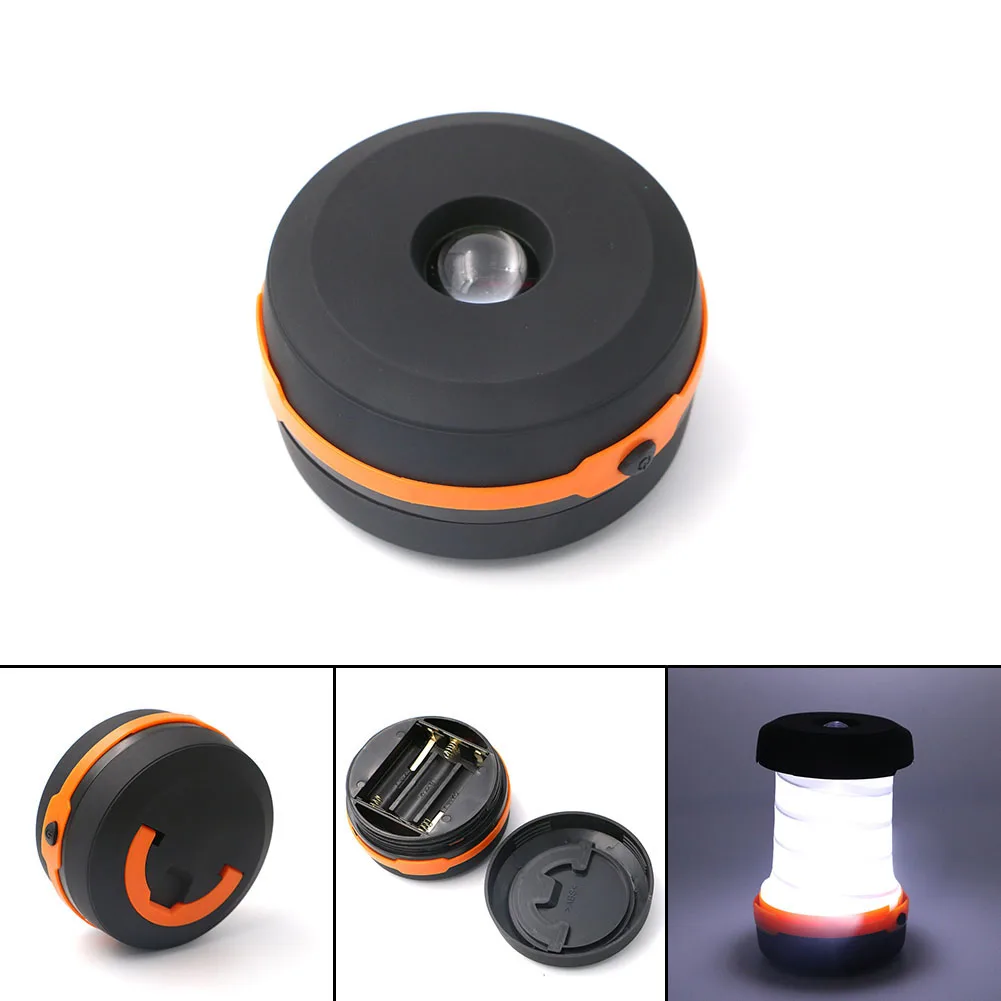 

Multifunction Retractable LED Outdoor Waterproof Camping Lantern Portable Mini Tent Light Emergency Lamp Pocket Flashlight AA