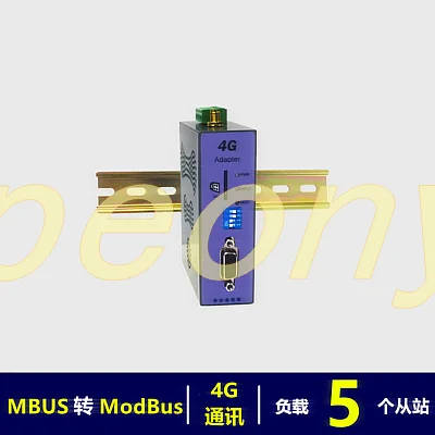 MBUS/M-BUS до 4G/MODBUS протокол конвертер (5 нагрузки) 4GM-M5 логотип-бесплатная версия |