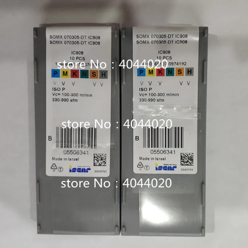 ISCAR SOMX070305-DT IC908 10 шт карбида Бесплатная доставка