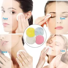1 шт. приспособления для удаления вмятин многоразовый мягкий уход за лицом и кожей мытье Подушечка Для лица бамбуковый инструмент для макияжа