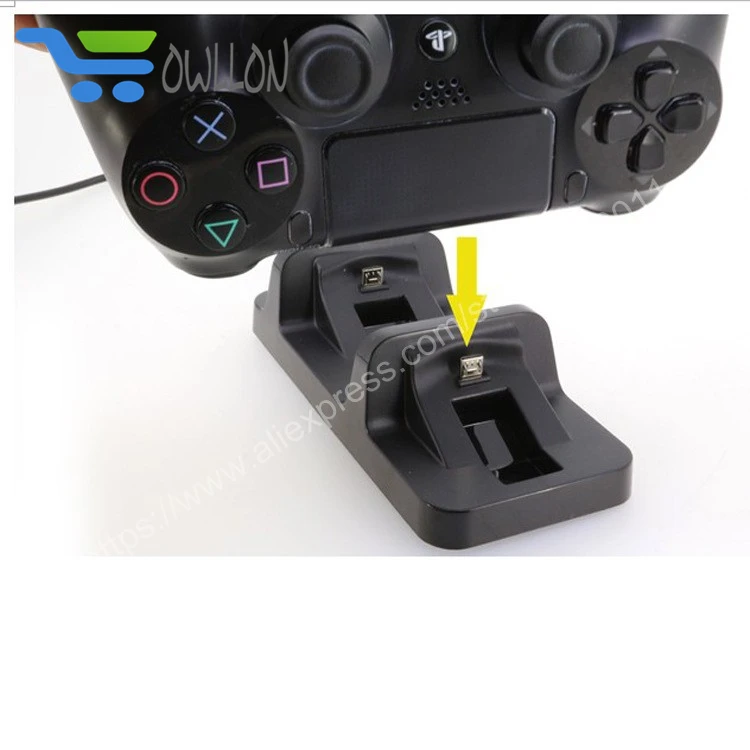 

Dual Gamepad Charger Controller Power Supply Charging Dock Station For Sony Playstation 4 PS4 Game Controller