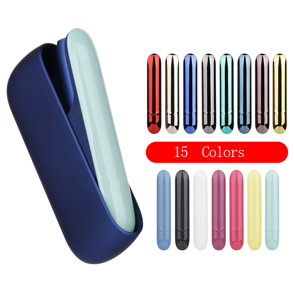 

JINXINGCHENG 10pcs Lot 15 Colors for Iqos 3.0 Magnetic Side Cover Case Protective Holder Cover Accessories