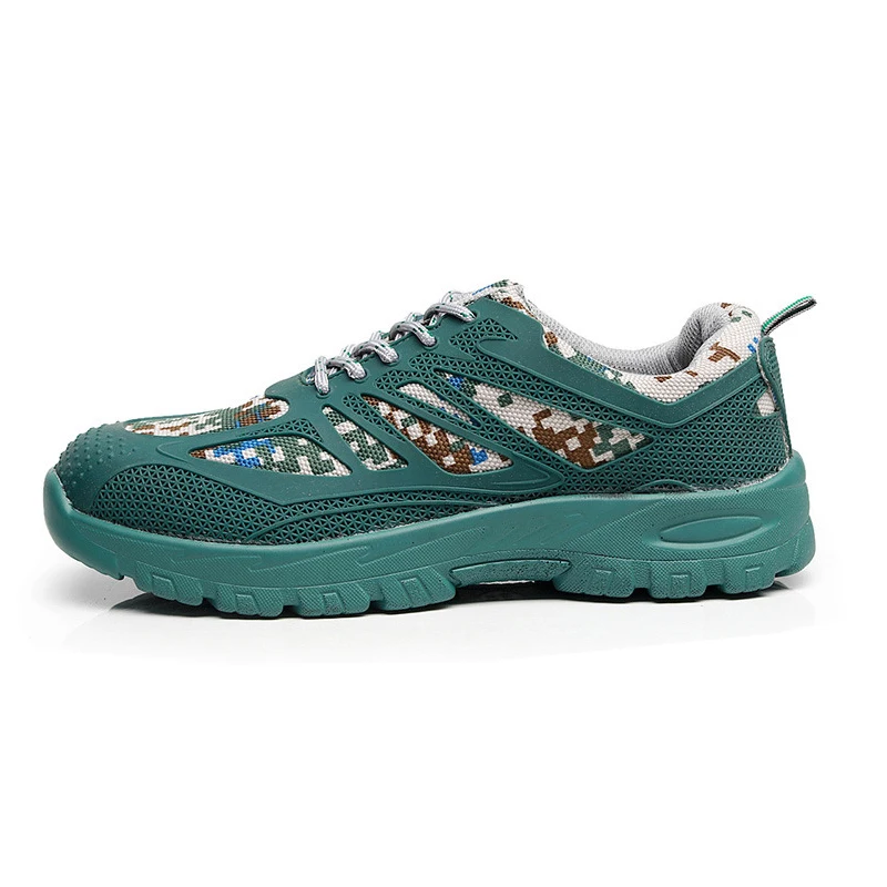 New exhibition Men Steel Toe Safety Shoes Casual Breathable Work Sneaker Anti-piercing aramid fiber Protective Footwear tenis