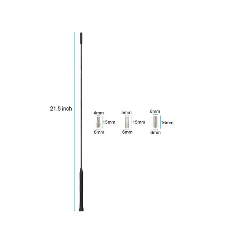 

21.5" Car Radio Antenna Stereo Aerial Roof For Ford/Focus 2000-2007 55CM AM/FM