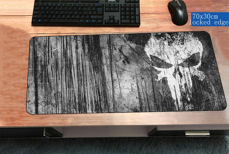

Punisher skull mouse pad Personality 700x300mm gaming mousepad gamer mouse mat Boy Gift pad computer padmouse laptop play mats