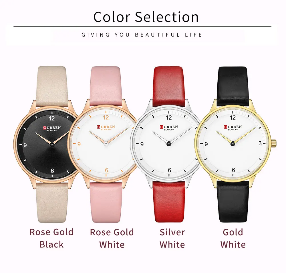 CURREN Women's Watches Fashion Ladies Watches For Women Bracelet Clock Dress Wristwatch Luxury Relogio Feminino Saati