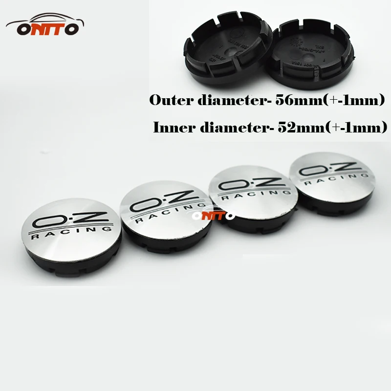 Silvery black 20PC 56mm Car Wheel Center Centre Cap Emblem OZ O.Z Racing 56mm center capin Hub