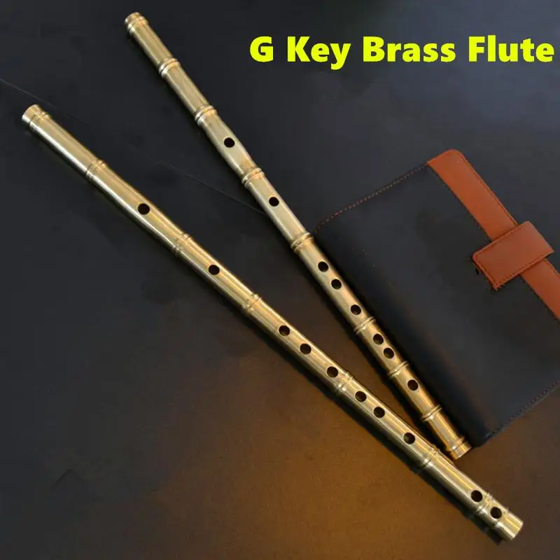 Латунная металлическая флейта Dizi G Key Metal Flauta Profesional поперечные музыкальные