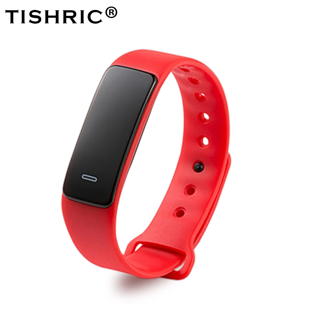 

TISHRIC Fashion Smart/Sports Bracelet Smartwatch Activity Tracker Heart Rate Monitor Pedometer Color Screen For Android IOS