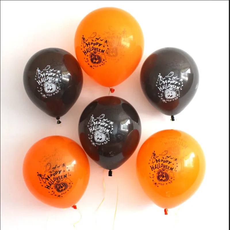 

2015 new Halloween balloons20pcs party decorated the venue devil ghost Halloween pumpkin balloons