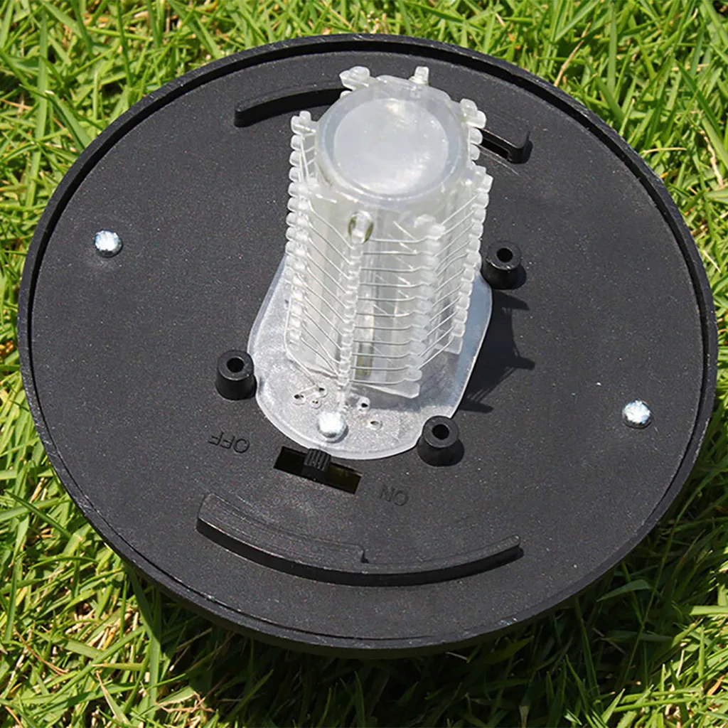 Insect Killer Lamp 2019top 4PC Solar Powered LED Light Mosquito Pest Bug Zapper Insect Killer Lamp Garden g90619