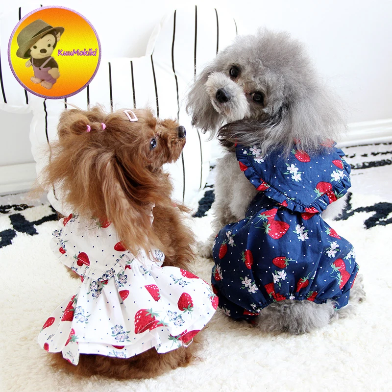 Dog Couple suit pet dress dresses Dog jumpsuit Pet Clothes dogs