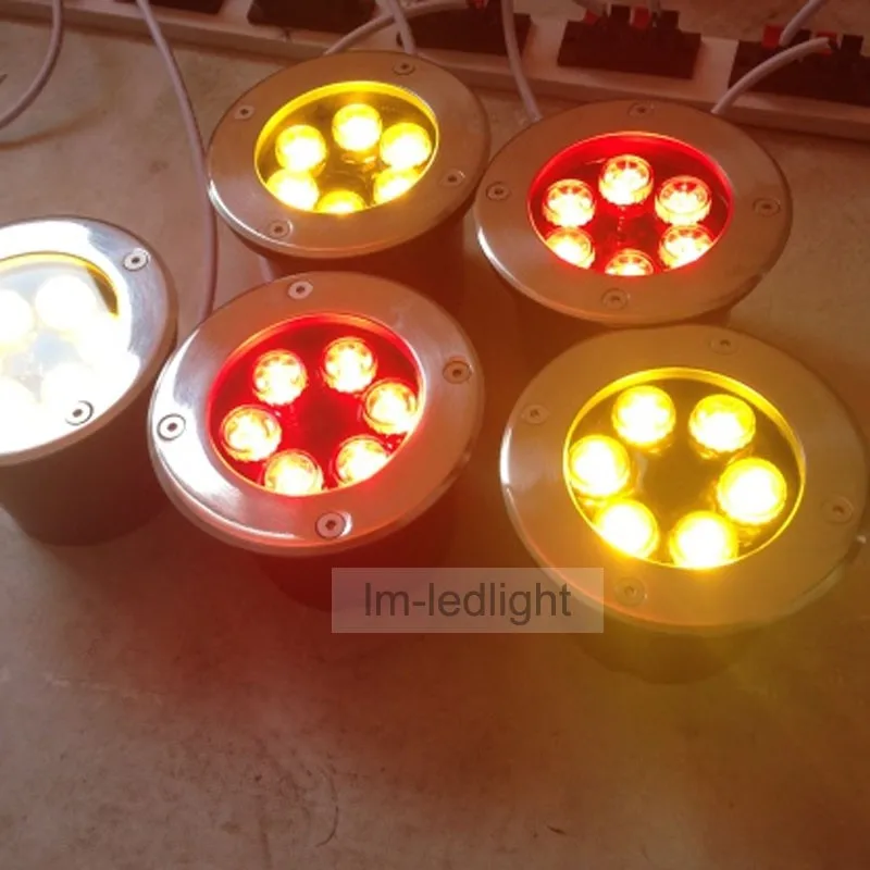 Легкий ламинат напольный dia120mm Bridgelux светодиодный подземный свет RGB Теплый/netural/чистый белый настенная лампа светодиодный 8 шт