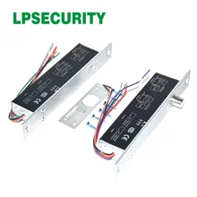 NO/NC Электрический замок для двери, 12 В постоянного тока, электрический замок, безопасный сбой для ворот, система контроля доступа