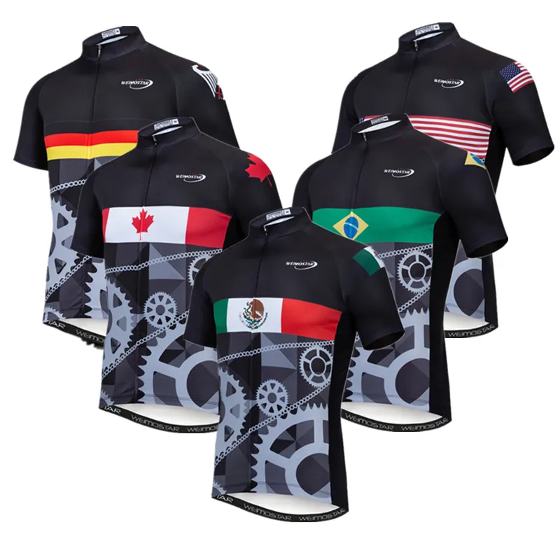 buy Weimostar National Team Cycling Jersey Tops Men 2019 Pro Team Uniform Bike mtb Jersey Quick Dry Racing Bicycle Shirt Maillot