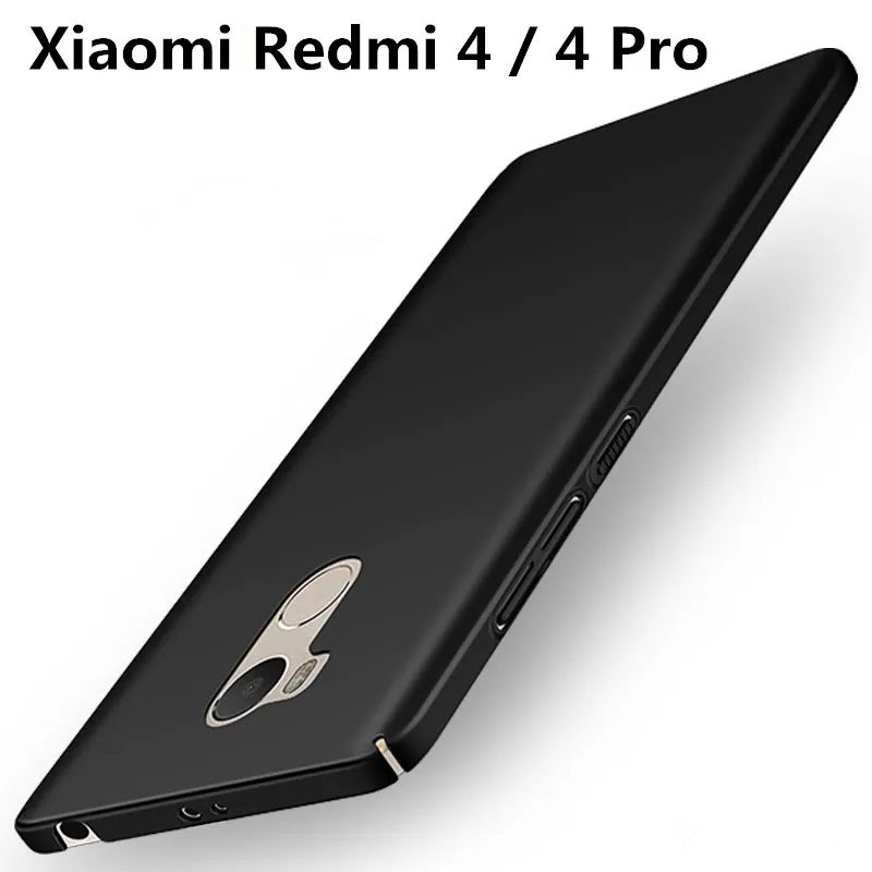 Роскошные Жесткий Назад Пластиковый Корпус Матовый для Xiaomi redmi 4 случаях Xiaomi redmi 4 pro Полное Покрытие ПК Сотовый Телефон Дело Чехол p35