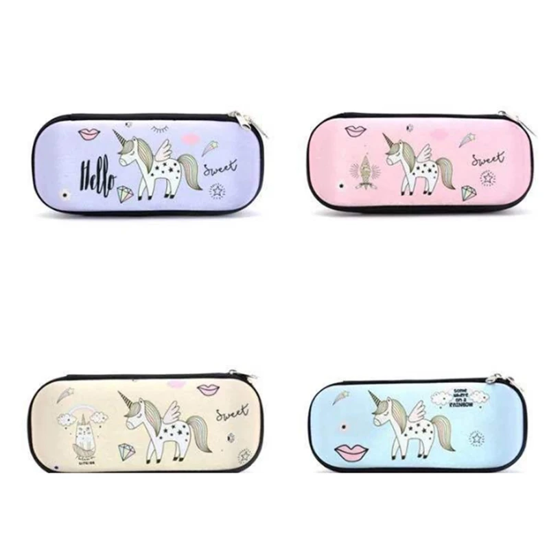 Пенал EVA Pencilcase школьная коробка Lapices Unicorn Kawaii Lapiceras Estuche Escolares Чехлы Trousse Scolaire