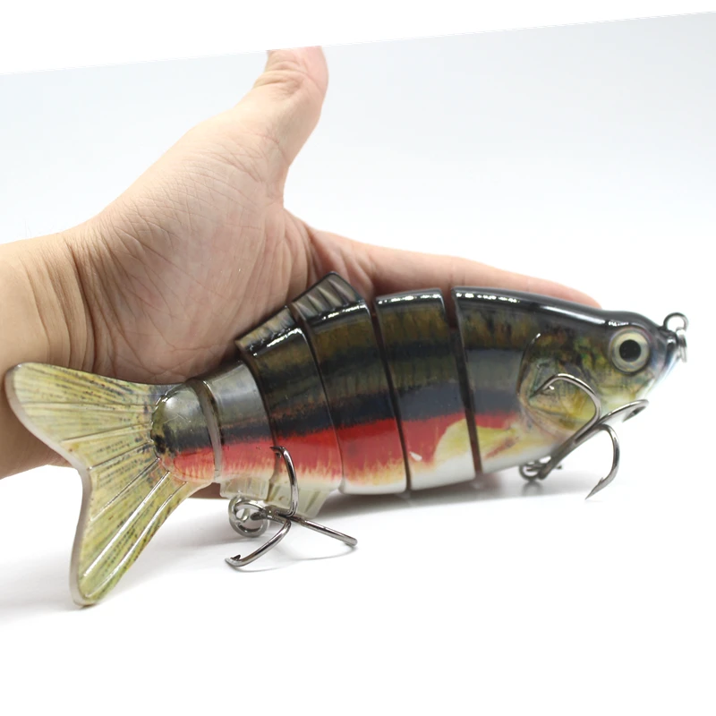 20cm/110g Big Artificial Bait Fishing Lure Ocean Boat Peche Lure 6