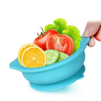 

Baby Bowls Plate Tableware Children Food Container Placemat Dishes Infant Feeding Cup Child Silicone Kids Feed Plate